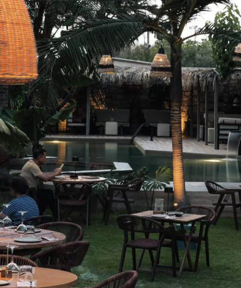 pool bar - Ethimo Restaurant Ammoudara Heraklion Crete
