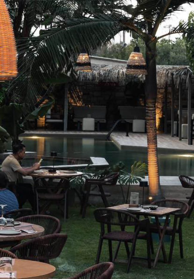 bar przy basenie - Ethimo Restaurant Ammoudara Heraklion Kreta