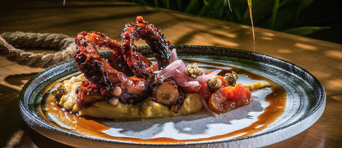 Nasze Menu - Kuchnia Kreteńska i Śródziemnomorska 5 Restauracja Cretan Gastronomy w Ammoudara Heraklion - menu dań - owoce morza