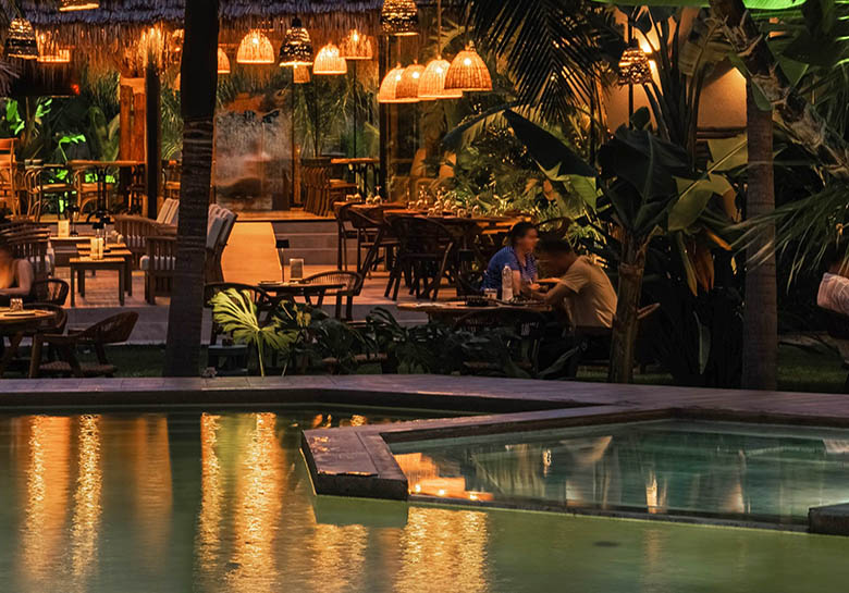 luxurious Cretan food restaurant in Ammoudara Heraklion